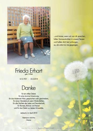 Parte von Frieda Erhart