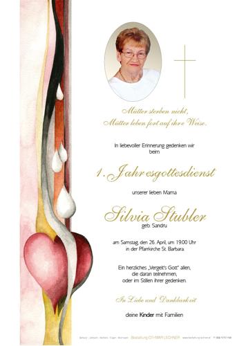 Parte von Silvia Stubler