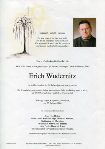 Parte von Erich Wudernitz