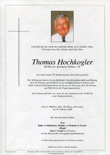 Parte von Thomas Hochkogler
