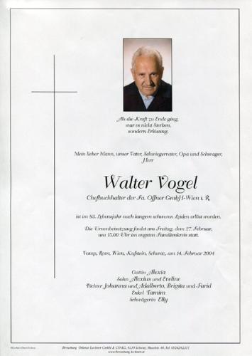 Parte von Walter Vogel