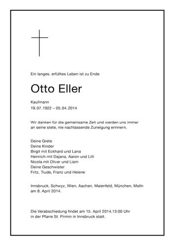 Parte von Eller Otto