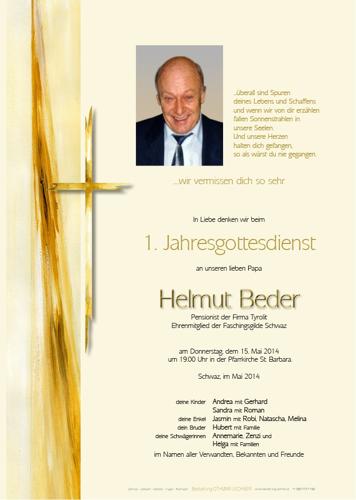 Parte von Helmut Beder