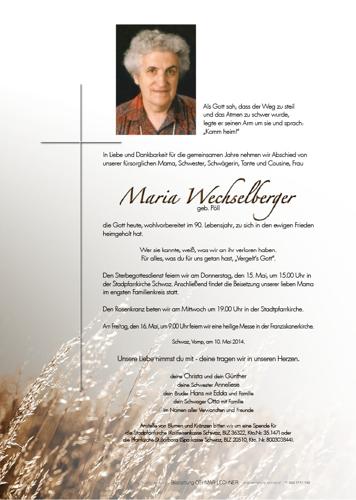 Parte von Maria Wechselberg