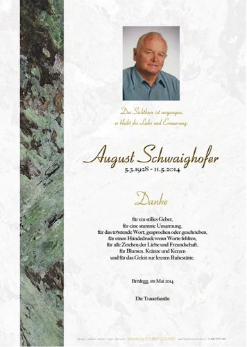 Parte von August Schwaighofer