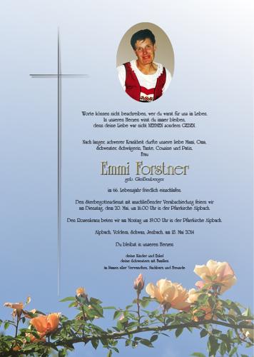 Parte von Emma Forstner