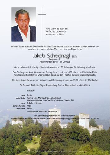 Parte von Scheidnagl Jakob