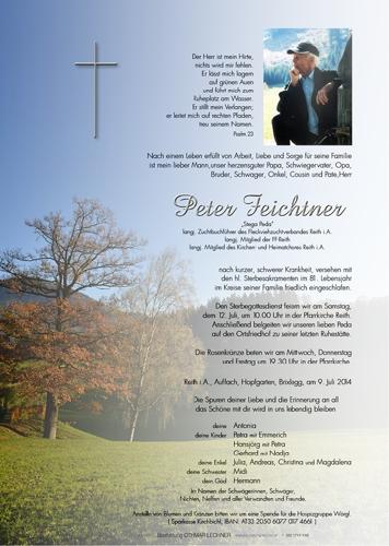 Parte von Peter Feichtner