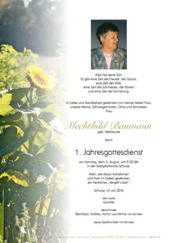 Parte von Mechthilde Baumann