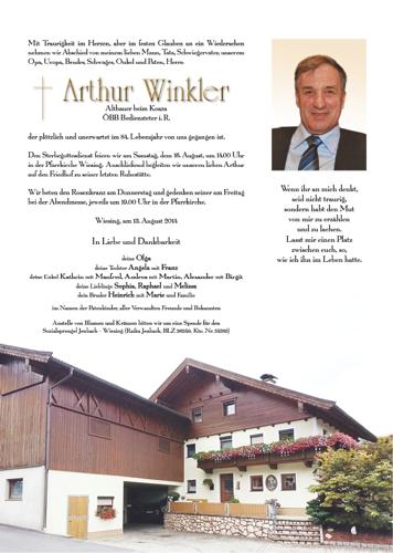 Parte von Arthur Winkler