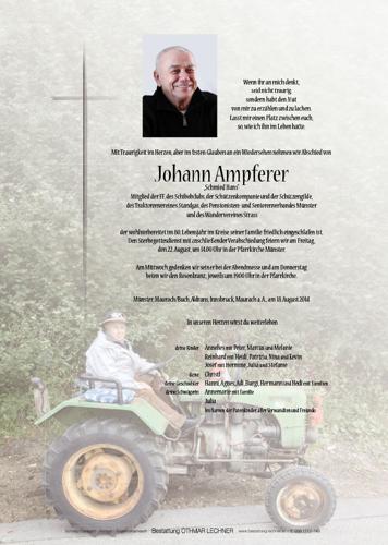 Parte von Johann Ampferer