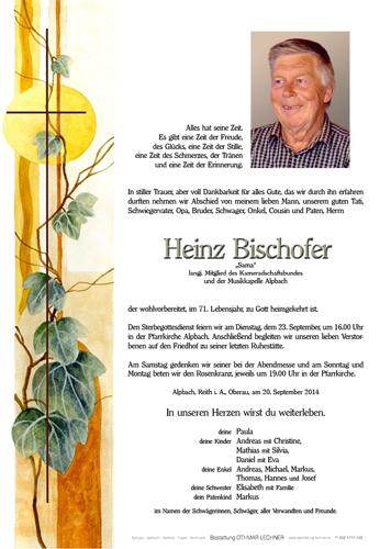 Parte von Heinz Bischofer