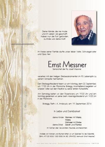 Parte von Ernst Messner
