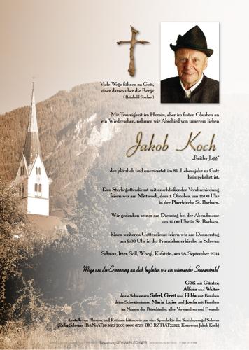 Parte von Jakob Koch