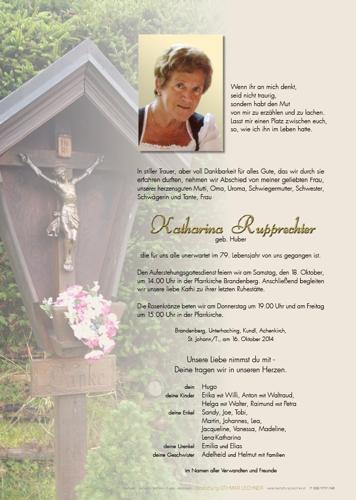 Parte von Katharina Rupprechter