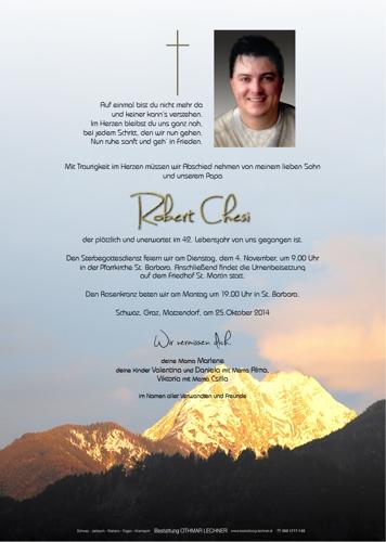 Parte von Robert Chesi