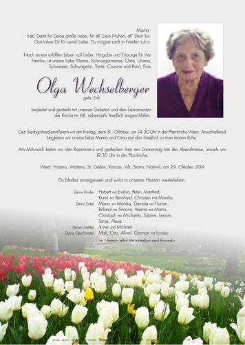 Parte von Olga Wechselberger