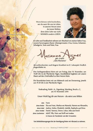 Parte von Marianna Aigner