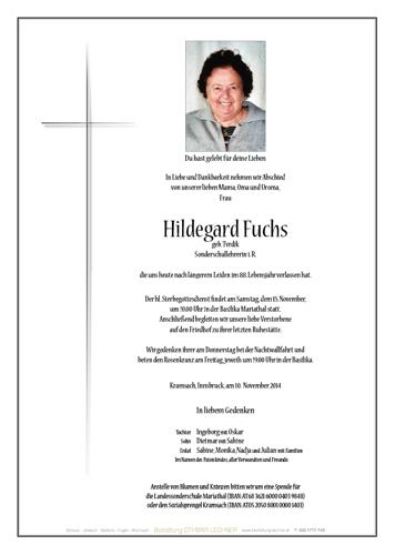 Parte von Hildegard Fuchs