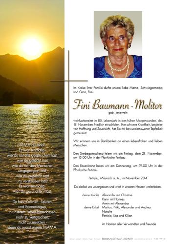 Parte von Josefine Baumann-Molitor