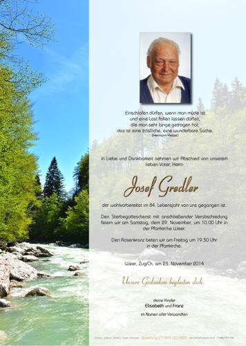 Parte von Josef Gredler