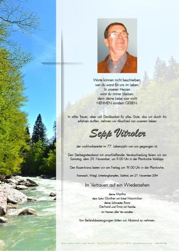 Parte von Josef Vitroler