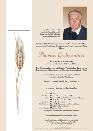 Parte von Thomas Gschwentner