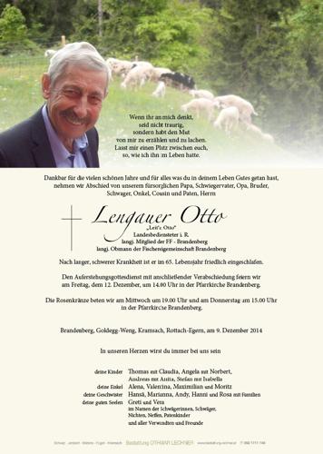 Parte von Otto Lengauer