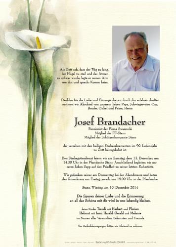 Parte von Josef Brandacher