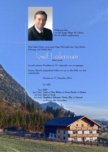 Parte von Josef Ledermair