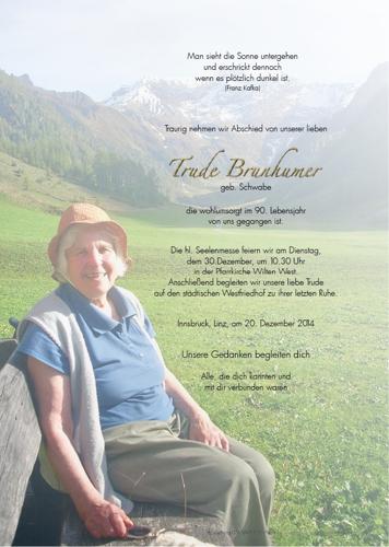 Parte von Gertrude Brunhumer