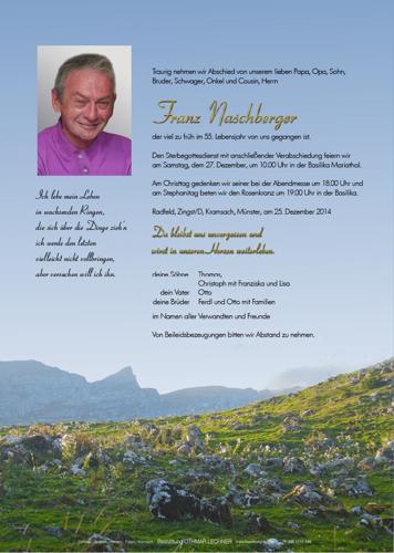 Parte von Franz Naschberger