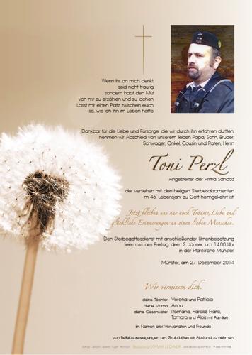 Parte von Anton Perzl