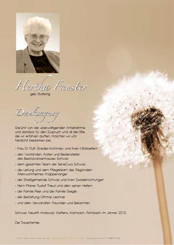 Parte von Hertha Fauster