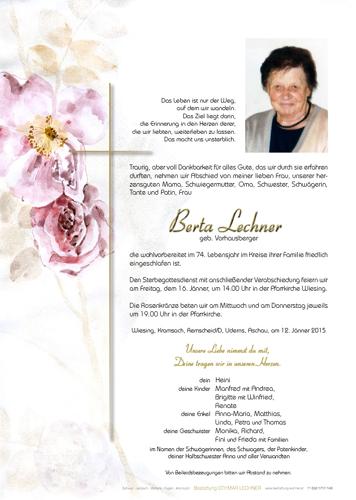 Parte von Berta Lechner