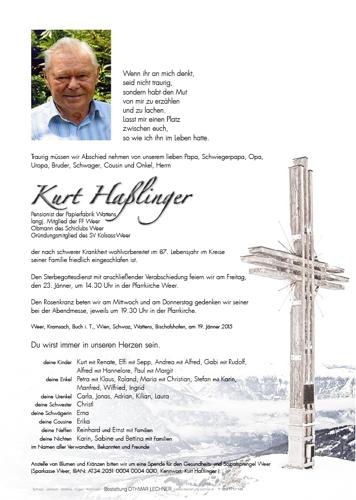 Parte von Kurt Ha%C3%9Flinger