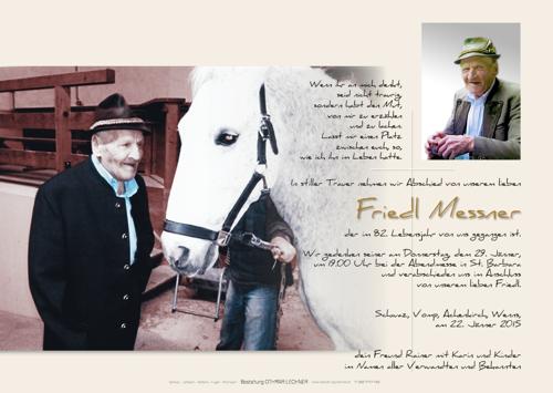 Parte von Friedrich Messner