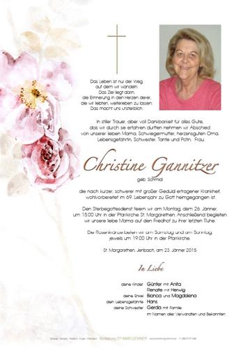 Parte von Christine Gannitzer