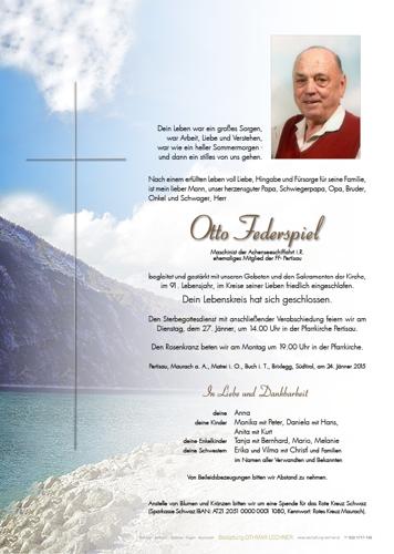 Parte von Otto Federspiel