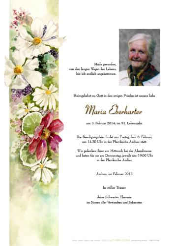 Parte von Maria Eberharter