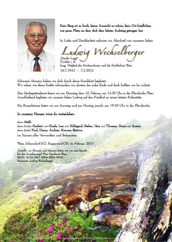 Parte von Ludwig Wechselberger