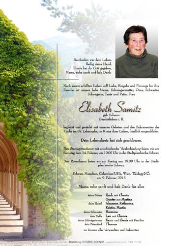 Parte von Elisabeth Samitz