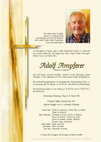 Parte von Adolf Ampferer