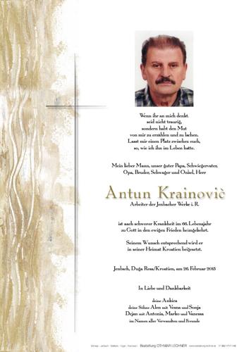 Parte von Antun Krainovic