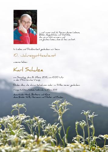 Parte von Karl Schulze