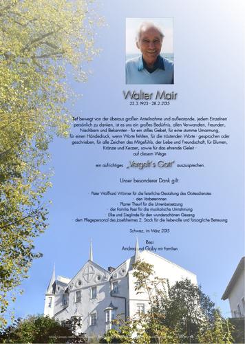 Parte von Walter Mair