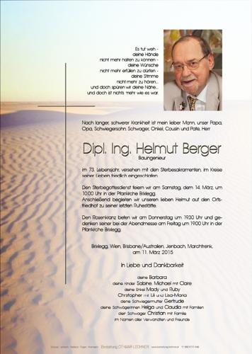 Parte von Helmut Berger