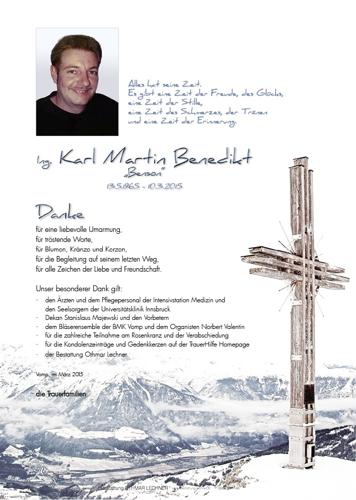 Parte von Karl Benedikt