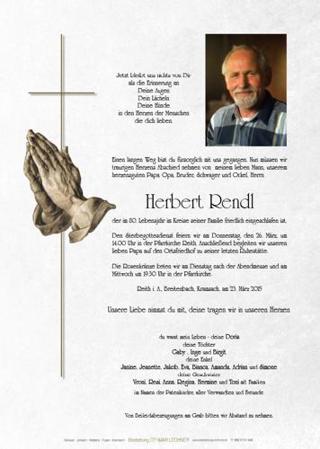 Parte von Herbert Rendl