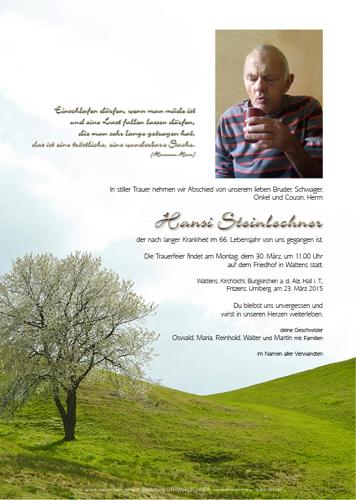 Parte von Johann Steinlechner